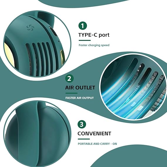 Portable Mini Bladeless Fan