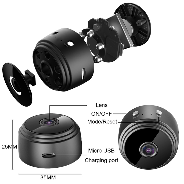 A9 Mini Wireless Security Camera